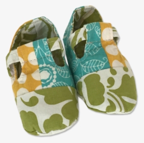 Citrus Scrappy Baby Booties, 2 Sizes   Srcset //cdn - Slip-on Shoe, HD Png Download, Transparent PNG